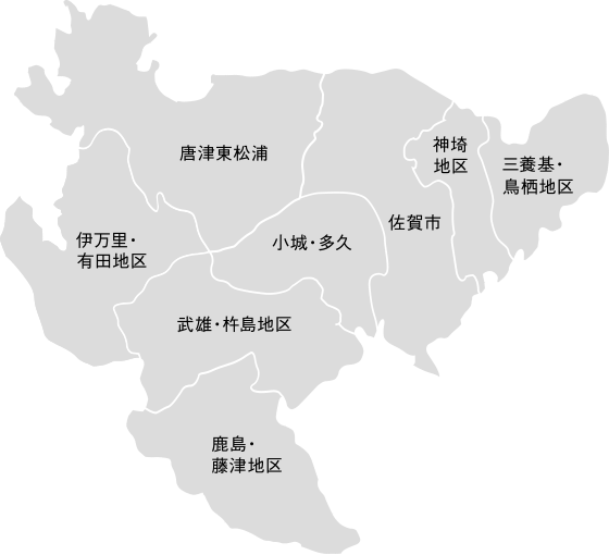 佐賀県地図
